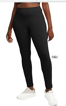 Hanes Womens Stretch Jersey Legging