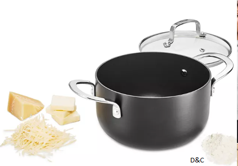 Hard-Anodized Aluminum 2.5-Qt. Covered Sauce Pot