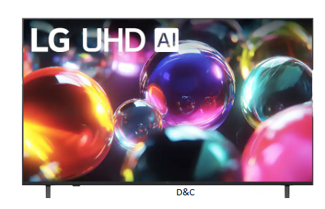 LG – 65” Class UA7050 Series LED AI 4K UHD Smart webOS TV (2025)