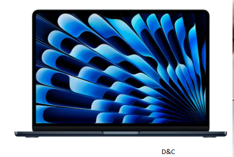 Apple – MacBook Air 13-inch Laptop – Apple M4 chip Built for Apple Intelligence – 16GB Memory – 256GB SSD – Midnight