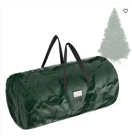 Green Extra-Large Artificial Tree Storage Bag for Trees Up to 9 ft. Tall