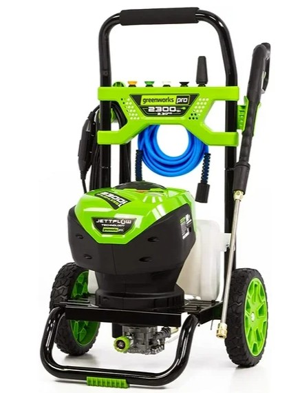 Greenworks 2300 PSI at 2.3 GPM AC Electric 120V Brushless Pressure Washer 5118002VT
