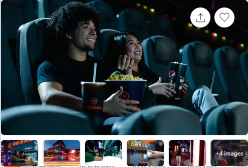 Save 40% on Regal Movie Tickets—Including Premiere & Premium Format Tickets—Plus Discount On Popcorn and Snacks!