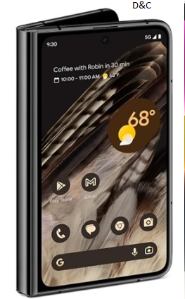 Google Pixel Fold 5G Smartphone (New – Open Box) with 1 Year Warranty