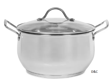 Stainless Steel 5.5 Quart Casserole
