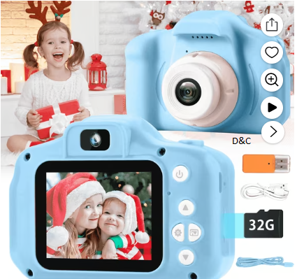 PayUSD Kids Camera for Boys Girls, Christmas Birthday Gift for Age 3-10, 1080HD Digital Video Cameras for Toddler