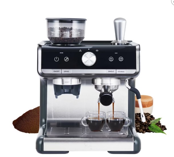 Espresso Machine With Grinder And Frother,20 BAR Professional Espresso Maker
