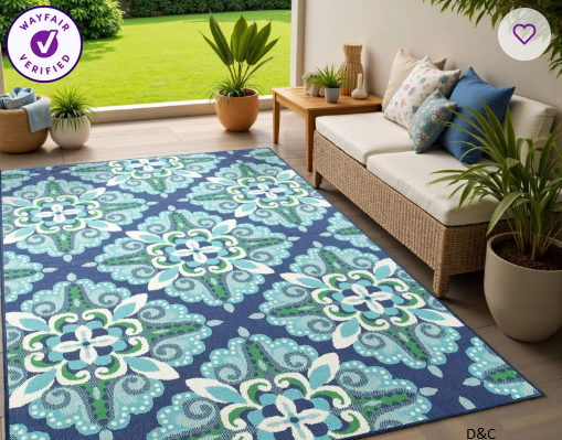 Solar Powered LED Metal Flower Garden Stake Light (Set of 2)