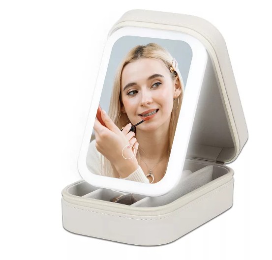 Samsonico Jewelry Case with Mirror