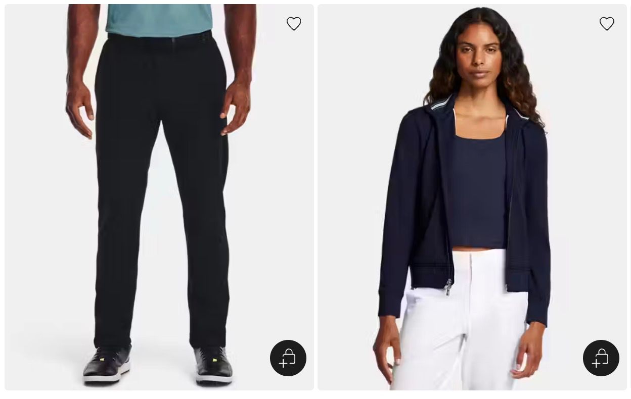 Up to 70% Off UA Golf Apparel + Free Ship (use codes CHEATCODE and EXTRA20)