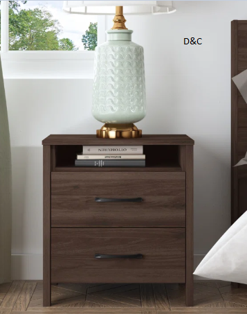 Allysyn 22.7″ 2 Drawer Nightstand