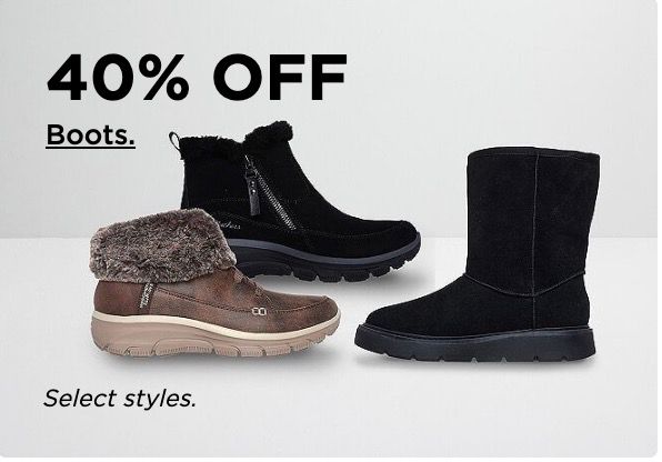 40% off on Boots from Kohl’s