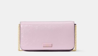 Bridget Crinkle Patent Mini Crossbody