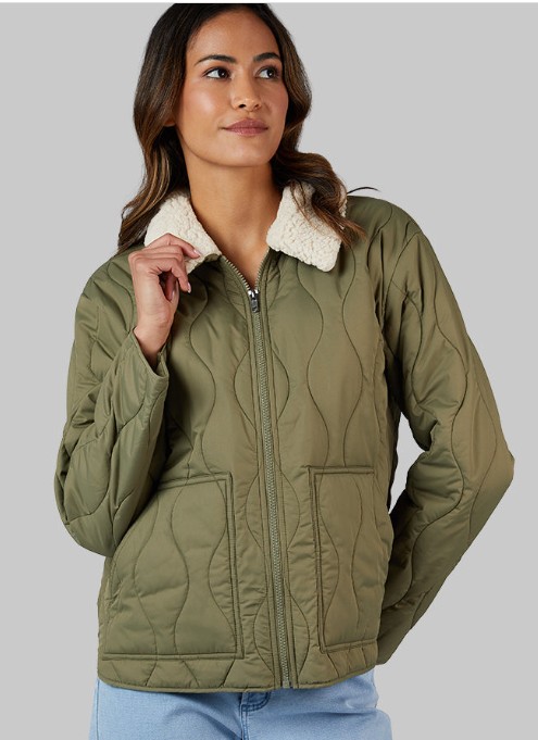 WOMEN’S SHIELD TECH ONION QUILTED JACKET