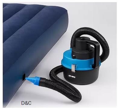 Car and Driver Portable Wet/Dry Vacuum and Inflator