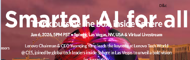 Lenovo Tech World at CES