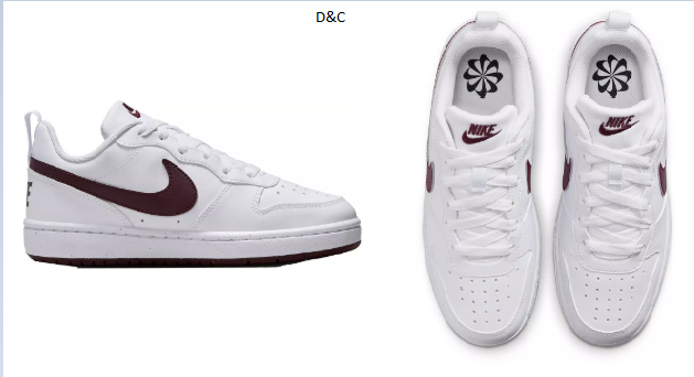 Nike Kids’ Grade School Court Borough Low Recraft Shoes