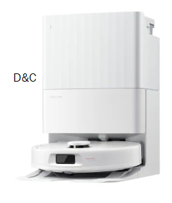 Roborock – QR 798 Robot Vacuum & Mop,Multifunctional Dock,10,000 Pa Suction,Anti-Tangle Brush.Self-Emptying-Upgraded from Qrevo Pro – White