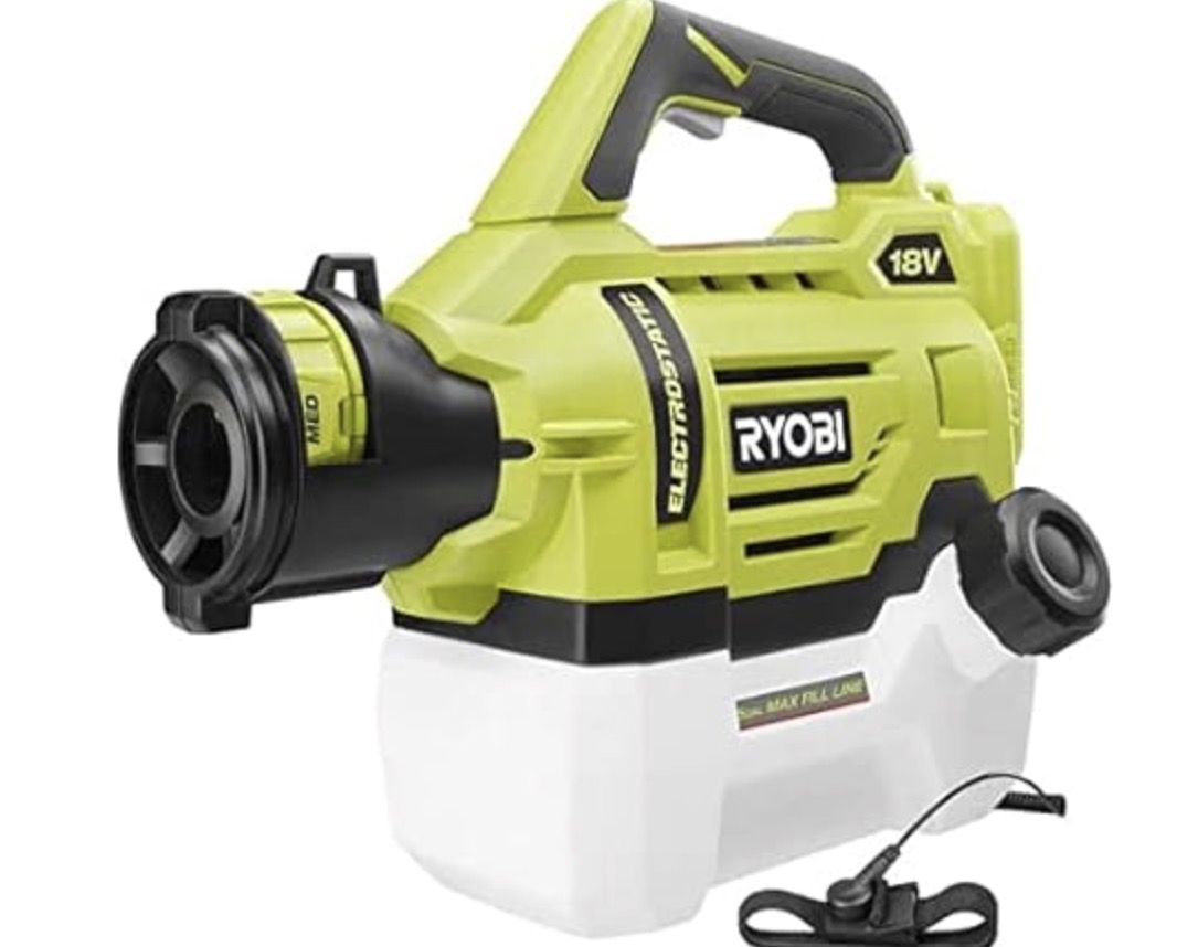 RYOBI ONE+ 18V Cordless Electrostatic 0.5 Gal. Sprayer (Tool Only)