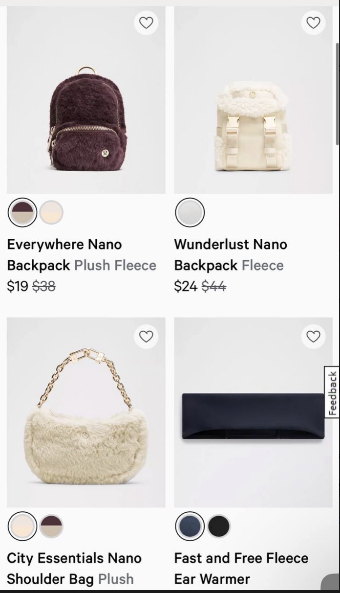 Lululemon Plush Fleece Bags & Accessories