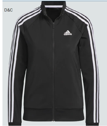 adidas women’s primegreen essentials warm-up slim 3-stripes track jacket