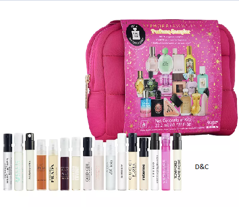 Sephora Favorites Holiday Perfume Sampler Set With Redeemable Voucher