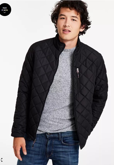 Men’s Diamond Quilted Heritage Jacket