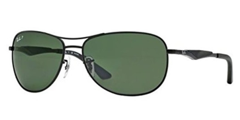 Ray-Ban Unisex Rb3519 Aviator Polarized Sunglasses