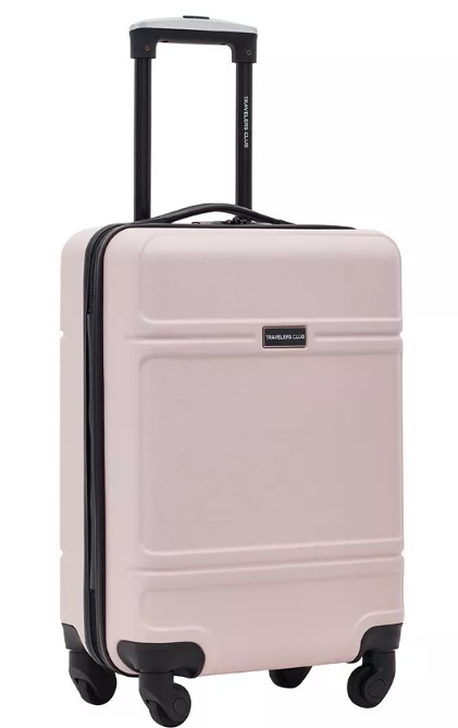 Skyline Collection 20″ Rolling Carry-On with 360 Degree 4-Wheel System