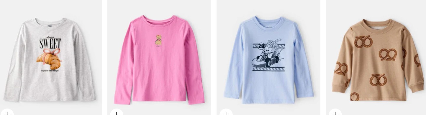 Girls Always Sweet Long-Sleeve Graphic Tee – Grey