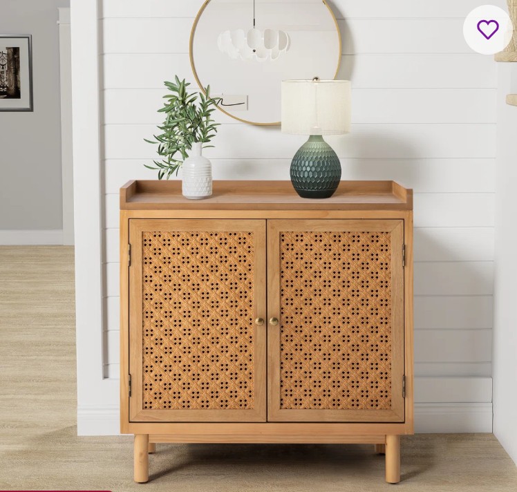 Chrystie Unfinished Accent Cabinet