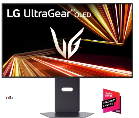 32 Inch UltraGear™ Glossy OLED Dual Mode 4K UHD 165Hz or FHD 330Hz 0.03ms G-Sync Compatible Gaming Monitor