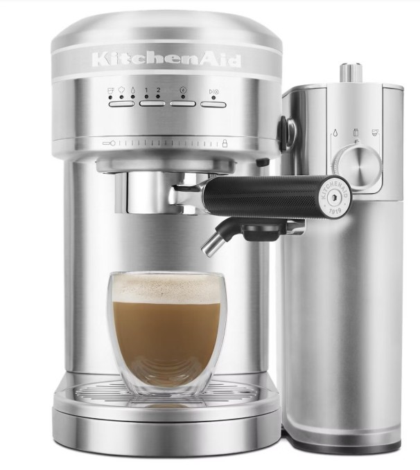 Refurbished:KitchenAid Semi-Automatic Espresso Machine, RKES6503-Manufacturer Refurbished