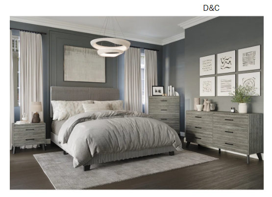 Pravesh Corduroy 4-pieces Bedroom Set (Set of 4)