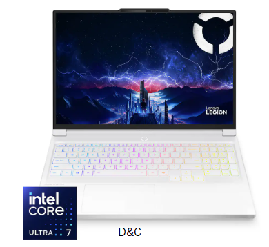 Lenovo – Legion 7i 16″ 2.5k OLED Gaming Laptop – Intel Core Ultra 7 255HX 2025 – 32GB RAM – NVIDIA GeForce RTX 5060 – 1TB SSD – Glacier White