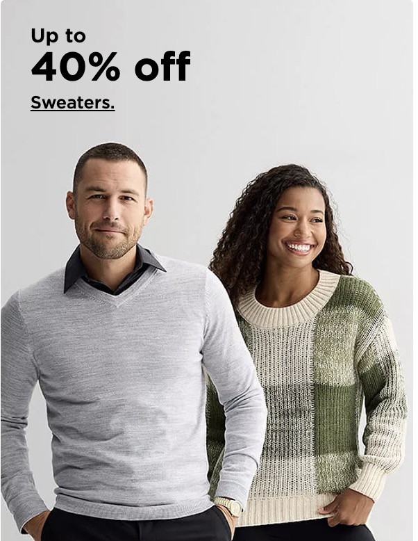 Sale on Sweaters – up to 40% off from Kohl’s