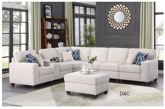 Naomi Piece Upholstered Sectional