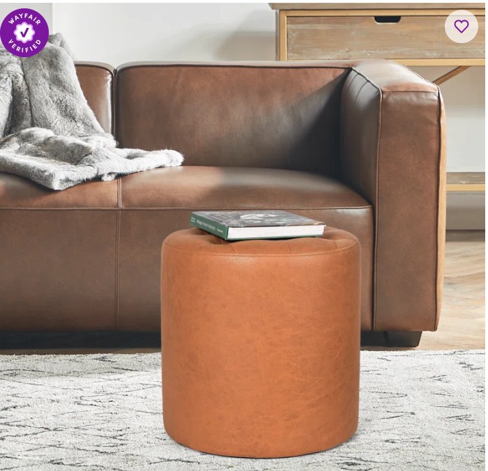 Rangi Tufted Round Standard Ottoman