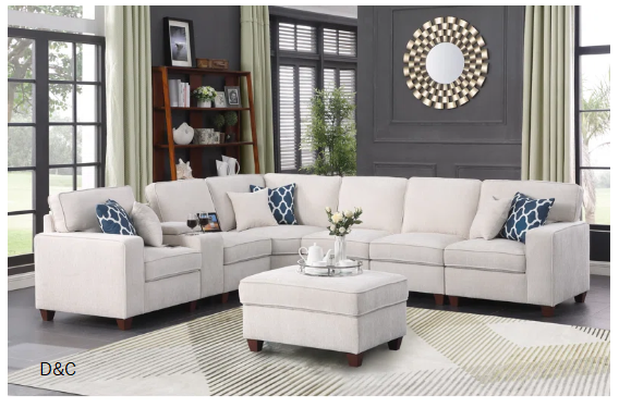 Naomi Piece Upholstered Sectional