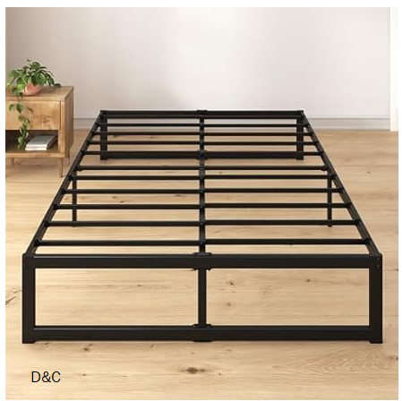 ZINUS Abel Metal Platform Bed Frame, Mattress Foundation with Steel Slat Support, No Box Spring Needed, Easy Assembly