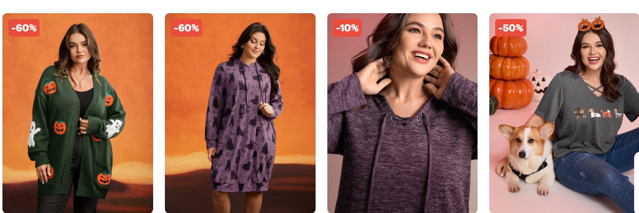 BloomChic Plus-Size Apparel under $20