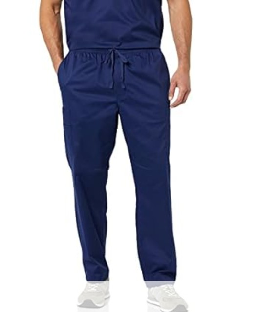 Amazon Essentials Men’s Elastic Drawstring Waist Scrub Pant
