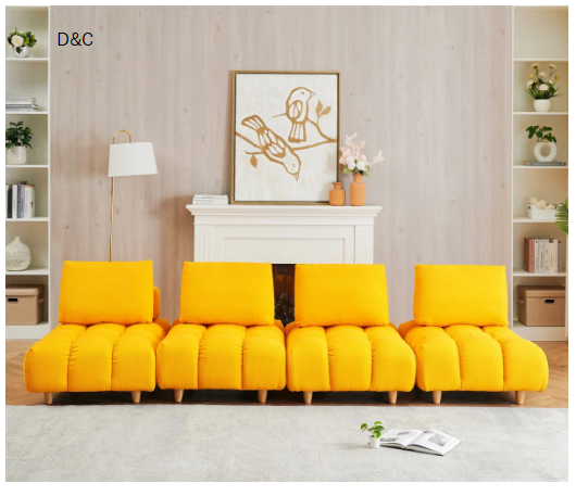 Upholstered Large Sofa