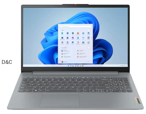 Lenovo – IdeaPad Slim 3 15.6″ Full HD Touchscreen Laptop – AMD Ryzen 7 5825U 2025 – 16GB Memory – 512GB SSD – Arctic Grey