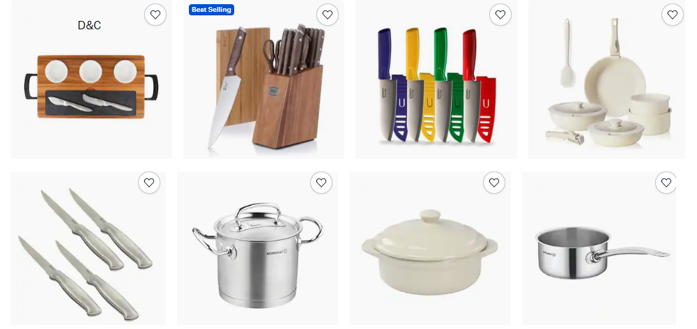 60% Off or More Cookware, Bakeware & Cutlery (26)