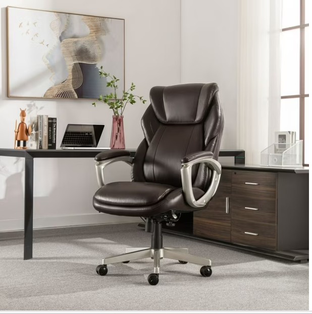 La-Z-Boy Westley Big & Tall Executive Office Chair With Active Lumbar Support