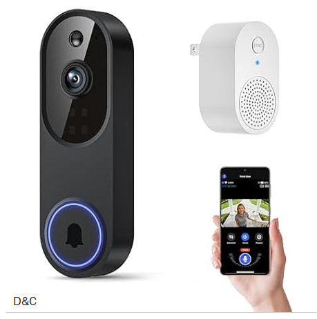 Orbitell Wireless Wi-Fi Video Doorbell Camera