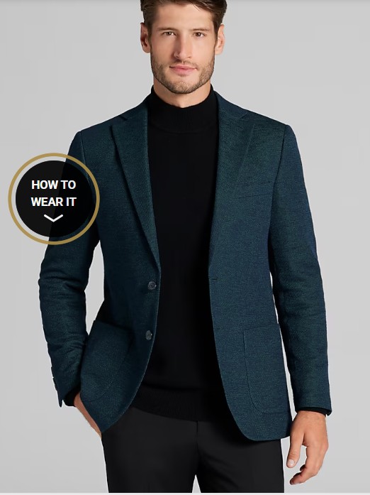 Jos. A. Bank Comfort Stretch Slim Fit Knit Sportcoat CLEARANCE