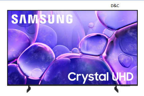 Samsung – 70” Class U8000F Series Crystal UHD 4K Smart Tizen TV (2025)