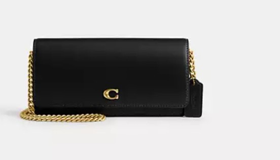Evie Long Wallet With Chain